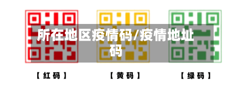 所在地区疫情码/疫情地址码