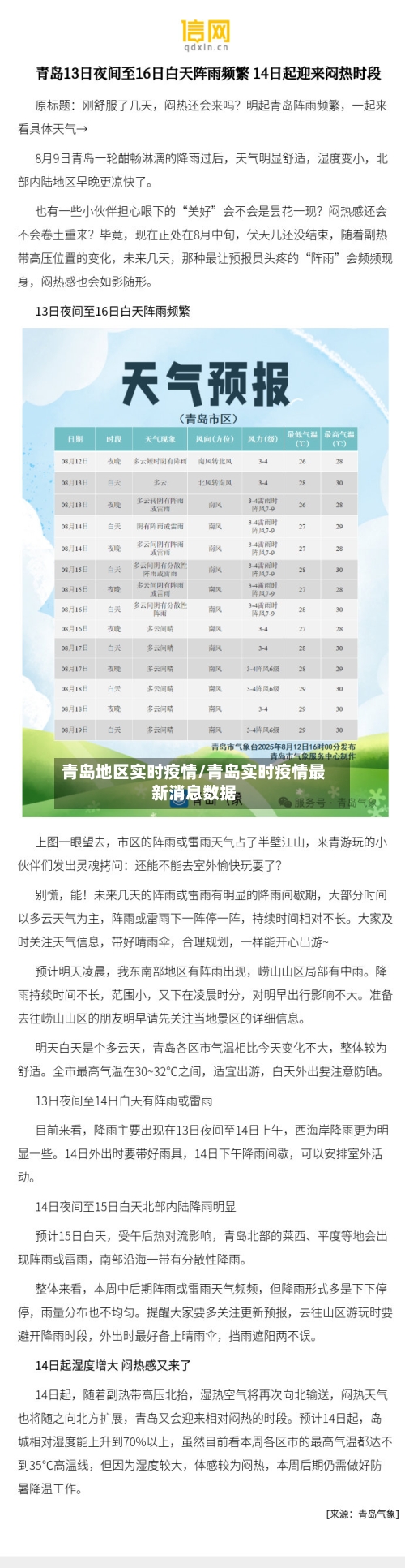 青岛地区实时疫情/青岛实时疫情最新消息数据
