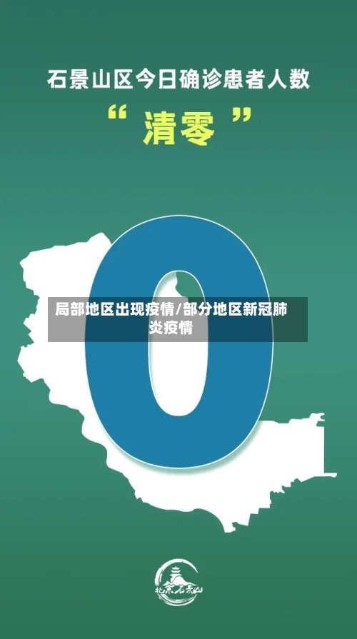局部地区出现疫情/部分地区新冠肺炎疫情