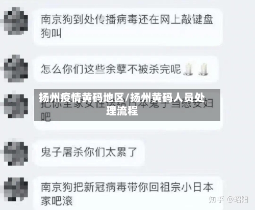 扬州疫情黄码地区/扬州黄码人员处理流程