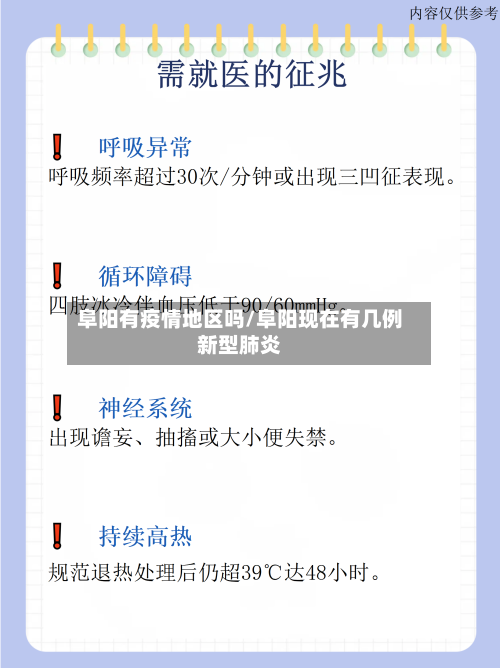 阜阳有疫情地区吗/阜阳现在有几例新型肺炎-第3张图片