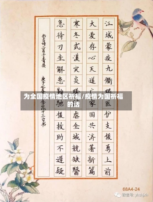 为全国疫情地区祈福/疫情为国祈福的话-第2张图片