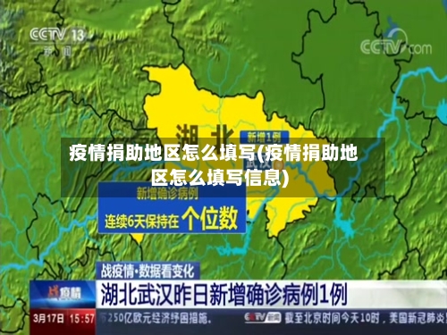 疫情捐助地区怎么填写(疫情捐助地区怎么填写信息)