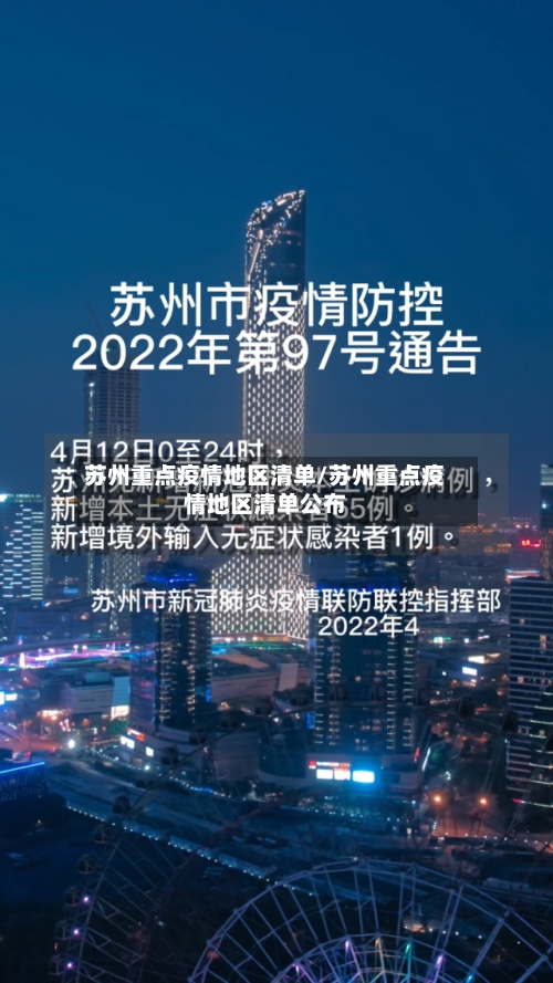 苏州重点疫情地区清单/苏州重点疫情地区清单公布-第2张图片