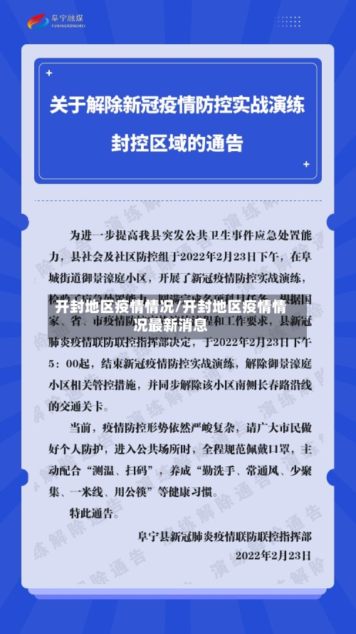 开封地区疫情情况/开封地区疫情情况最新消息