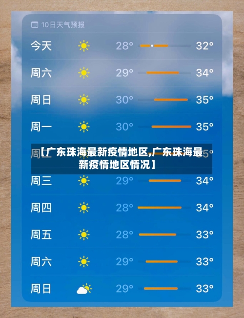 【广东珠海最新疫情地区,广东珠海最新疫情地区情况】