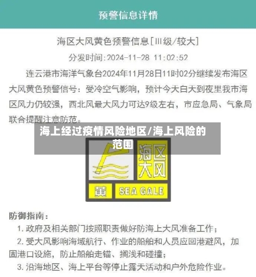 海上经过疫情风险地区/海上风险的范围