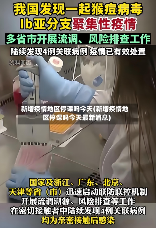 新增疫情地区停课吗今天(新增疫情地区停课吗今天最新消息)
